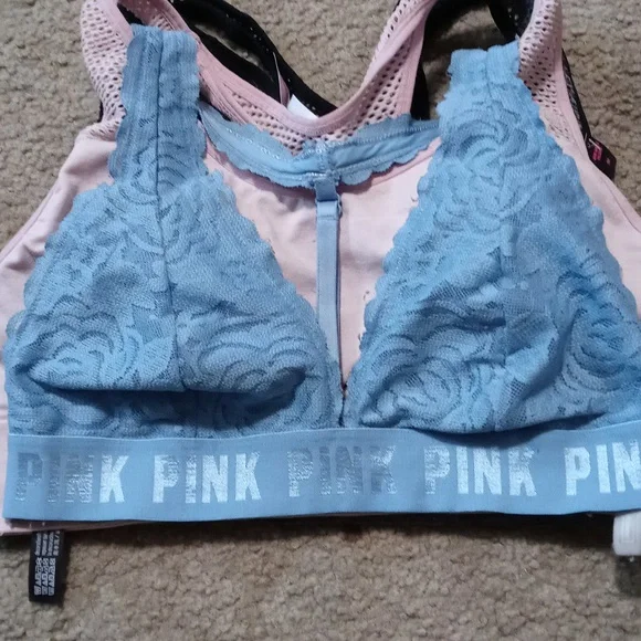 Bnwot/tags pink Victoria's secret ultimate sports bras all sz medium - Picture 5 of 10